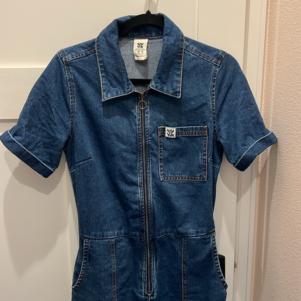 Lucy & Yak Ragan Denim Jumpsuit - Picture 8 of 10